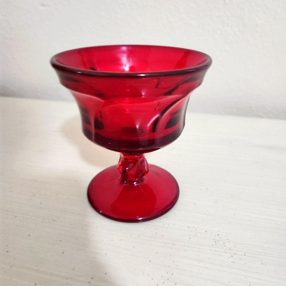 Fostoria Jamestown Ruby Red Sherbet dish